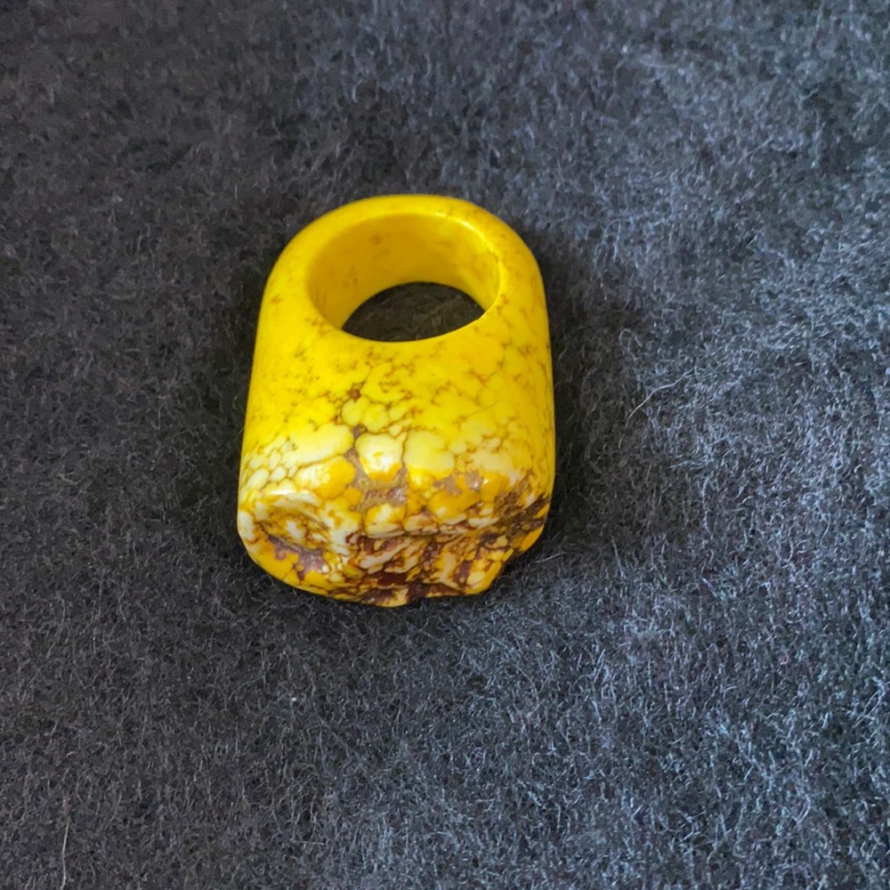 Yellow Stone Ring - image 1